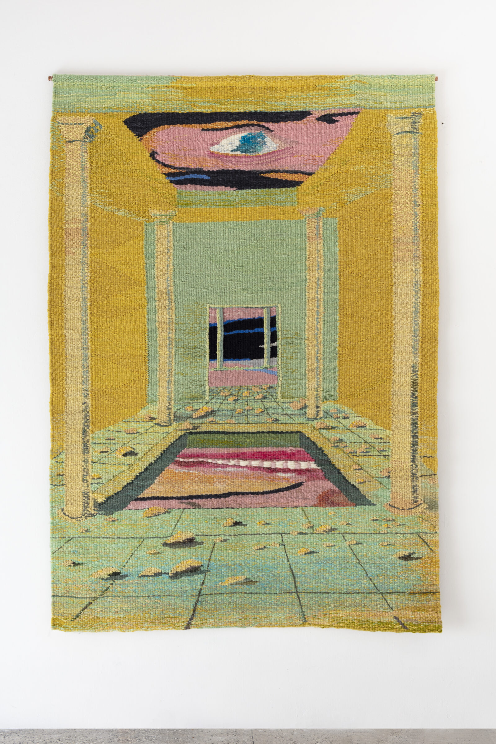 Tomasz Kowalski, Alicja Kowalska
Untitled
2018
tapestry
180 × 125 cm