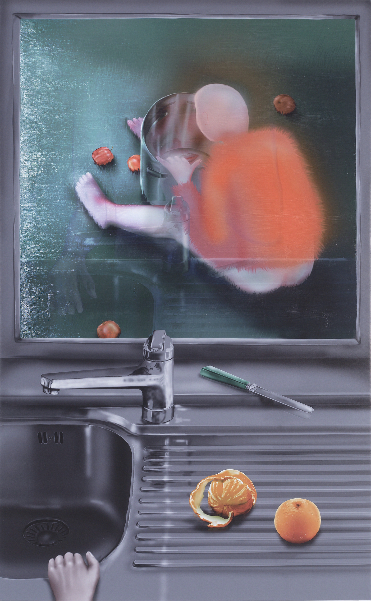 Louisa Gagliardi
Apples and Oranges
2020
gel medium, ink on PVC
180 × 112 cm
